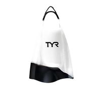 Pinne da nuoto TYR Hydroblade bianco/nero (46-47 EU)