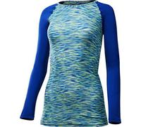 TYR - Rashguard da Donna Sonoma Belize L/S, Donna, Rashguard a Maniche Lunghe, SWLSN7 428 S, Royal, S