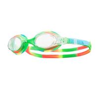TYR Specchio Swingles, Occhiali da Nuoto Unisex-Bambini e Ragazzi, Verde/Arancione, Taglia Unica