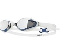 Tyr stealth-x occhialini da nuoto specchiati bianco