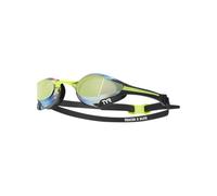 TYR Tracer x Elite - Occhialini a specchio per adulti, taglia unica, colore: nero/lime