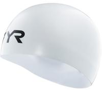 Tyr tracer-x racing swim cap white l