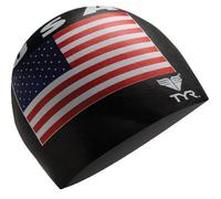 TYR USA Latex cap, Unisex, LCPU2-001, Nero, Taglia Unica