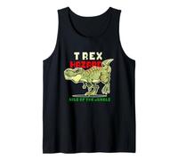 Tyrannosaurus Rex Dinosaurs Cartoon Illustration Graphic Canotta