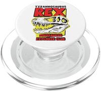 Tyrannosaurus Rex Dinosaurs Cartoon Illustration Graphic PopSockets PopGrip per MagSafe