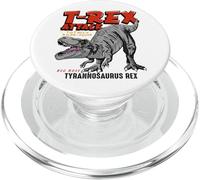 Tyrannosaurus Rex Dinosaurs Cartoon Illustration Graphic PopSockets PopGrip per MagSafe
