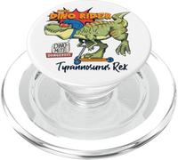 Tyrannosaurus Rex Dinosaurs Cartoon Illustration Graphic PopSockets PopGrip per MagSafe