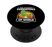 Tyrannosaurus T-rex The Ancient Predators Of World Dinosaurs PopSockets PopGrip Adesivo