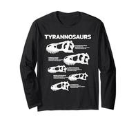 Tyrannosaurus Tarbosaurus Albertosaurus Scheda informativa Maglia a Manica