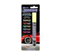 Tyre Marker Paint Pen - Paint Pen for Car Tires, Tire Lettering Paint Pen | Tire Lettering Marker Paint Pen, Multi-Purpose Touch-Up Pen for Canvas Shoes, Glass Cans, and Cards