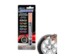 Tyre Marker Paint Pen - Paint Pen for Car Tires, Tire Lettering Paint Pen | Tire Lettering Marker Paint Pen, Multi-Purpose Touch-Up Pen for Canvas Shoes, Glass Cans, and Cards