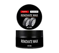 Tyre Mounting Cream - Wheel Cleaner And Tire Wax | Protective Rim Polish With Sponge Applicator, Car Detailing Cream For Tire And Interior Care, Easy-to-Apply Shine Restorer For Garage, Workshop Use