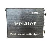 TYREE 1 Pezzi Filtro di Riduzione del Rumore Isolatore Audio Elimina Il Rumore Corrente Doppio Canale 6.5 XLR Mixer Isolatore Audio LA2XS