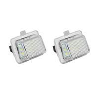TYREE 2 pezzi per targa di immatricolazione auto per W204 / W212 / W216 / W221 / W207 18 LED luci di licenza posteriore bianche