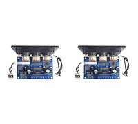 TYREE 2 x Amplificatore digitale 2.1 Canali 2 x 25 W + 50 W BT5.0 Subwoofer Class D Amplifier Board DC12-20 V con Cavo AUX + Cavo USB