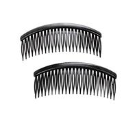 TYREE 2 x pettine inserito con 24 denti, colore: nero