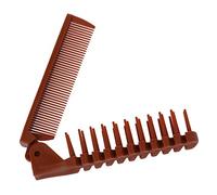 TYREE 2 x Pettine portatile in due modalità per capelli dritti e crepeles Cafe