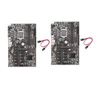 TYREE 2 x scheda madre B250B ETH mineraria + cavo SATA LGA1151 DDR4 12X slot
