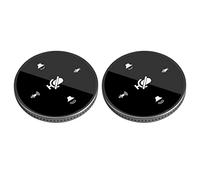 TYREE 2X Microfono da Conferenza USB, Microfono a Condensatore Del Computer PC Omnidirezionale con Pulsante di Disattivazione per Riunione/Classe Collegamento e Uso Nero