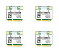 TYREE 4 x RTL8822CE 1200Mbps 2.4G/5Ghz 802.11AC WiFi Scheda di rete Mini PCIe Bluetooth 5.0 Supporta computer portatile/PC 10/11