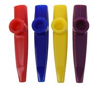 TYREE 4pcs plastica colore Kazoos 4 11/16 pollici
