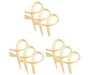 TYREE 6 Pezzi Siria Violino Archetto Kit di Sostituzione dei Capelli Violino 29,2 Pollici Violino Archetto Rehair Strumenti Musical Bow Capelli Violino Cavallo Crin, Bianco