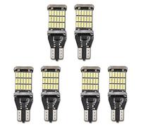 TYREE 6pcs T15 W16W Un Led Lampadina di Soccorso 920 921 912 Errore 4014 45Smd Sottolineando La Lampadina del Freno Dc12V