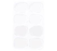 TYREE 8 pezzi Alto/Tenor Sassofono Sax Bocchino Patches Tappeti Cuscini 0,8 mm Traslucido