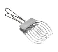 TYREE Affettatrice in Acciaio Inox Arrosto di Manzo Pinze da Taglio Alimentare Serve Gadget da Cucina per il Taglio di Frutta 29x6x9 cm