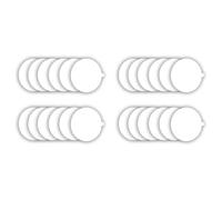 TYREE Dischi di Ricarica per Pietre per Chip, Tavole Colla Sostituzione, Confezione da 24, 7,1 pollici, Adatto alla maggior parte dei Modelli, Piedi a Chip, a Cupola, Collant per Cimici Letto