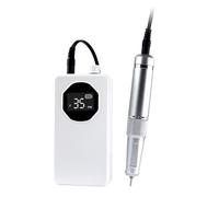 TYREE Macchina per smalto per unghie, lucidatrice per manicure, lucidatrice domestica ricaricabile portatile, strumento per manicure 2 in 1, bianco facile da usare