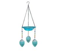 TYREE Mangiatoia per Uccelli Appeso Bagno per Uccelli per Giardino Decorazione Esterna Forniture per Fattoria, Mangiatoia per Colibrì con Gancio a Forma di S