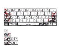 TYREE Novità Allover Colorante Sotto-Letto Fiore di Prugna 71 Cappuccio Chiave di Profilo per GH60 RK61 ALT61 GK61 GK64 Dz60 Cappuccio Chiavi, JP