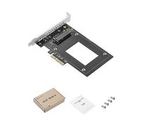 TYREE Scheda Di Estensione PCIE4.0 a U.2 True Speed 7000 MB Scheda di Estensione Scheda Xpansion Adattatore U2 Nvme Ssd Scheda di Rete senza IO-PCE8639-U2