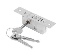 TYREE /Serratura per porta, serratura a gancio per porta scorrevole, corpo in lega, porta in vetro per telaio, robusto, hardware per porta