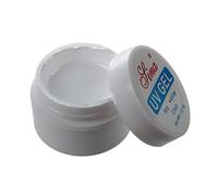 TYREE Set di 6 gel UV per unghie finte tip french manicure trasparente/rosa/bianco