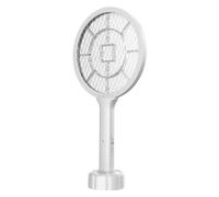 TYREE Zanzara Swatter Domestico Zanzara Scopino Ricaricabile tramite USB Trappola per Zanzare Interni Scatto a Mosche a Doppio Uso