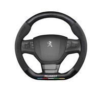 TYREEDE Coprivolante per Auto, per Peugeot 206 207 307 308 3008 4008 5008 GT Line, Gomma, B