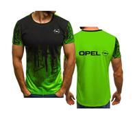 TYREEDE Polo da Uomo A Maniche Corte, per Opel Astra H J Insignia Corsa Traspirante L'umidità Maglietta Morbida Top T-Shirt da Palestra,XXL-G