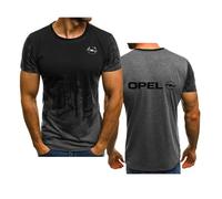 TYREEDE Polo da Uomo A Maniche Corte, per Opel Astra H J Insignia Corsa Traspirante L'umidità Maglietta Morbida Top T-Shirt da Palestra,XXXXL-A