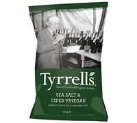 Tyrells - Saliera e aceto di sidro, 150 g, confezione da 12