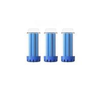 TYRLBDXS 3 Pezzi di detergente Solido Blu, Parti for aspirapolvere, compatibili con DEEBOT N30 PRO Omni DSC060002
