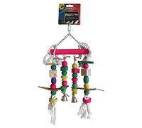 Tyrol ABC Pako - Giocattolo per pappagalli/pappagalli, Becco affilato, 22 cm