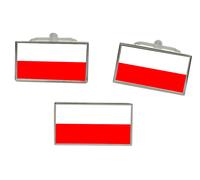 Tyrol Austria Bandiera Gemelli E Fermacravatta Set