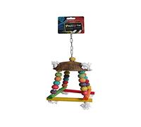 Tyrol Coco Boule Pako - Giocattolo per pappagalli/pappagallini, Forma/Benessere 35 cm