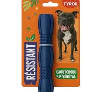 Tyrol - Giocattolo per cani Barrett Stick - Giocattolo per cani resistente e colorato - per masticazione forte - Aiuta contro la noia e lo stress - A base di gomma - Disponibile in 3 formati - 25 cm