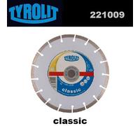 TYROLIT 230 MM. C3 DISCO DIAMANTATO A SECCO USO UNIVERSALE 230x2,6x22,2 MM.