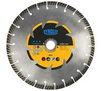 Tyrolit 474753 - Disco diamantato Premium DCU, Fast Cut, FC, 230 mm x 2.4 mm/12 mm