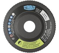 TYROLIT Piatto abrasivo TwinFlap D/C Premium*** gomito Ø 125 mm K120 28N