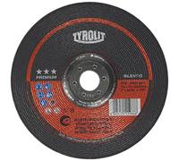 Tyrolit sgrossatura 27 gekroepftschleifscheibe, silentio, dimensioni 178 X 7,0 X 22,23, VE: 10 pezzi, 1 pezzi, 515988